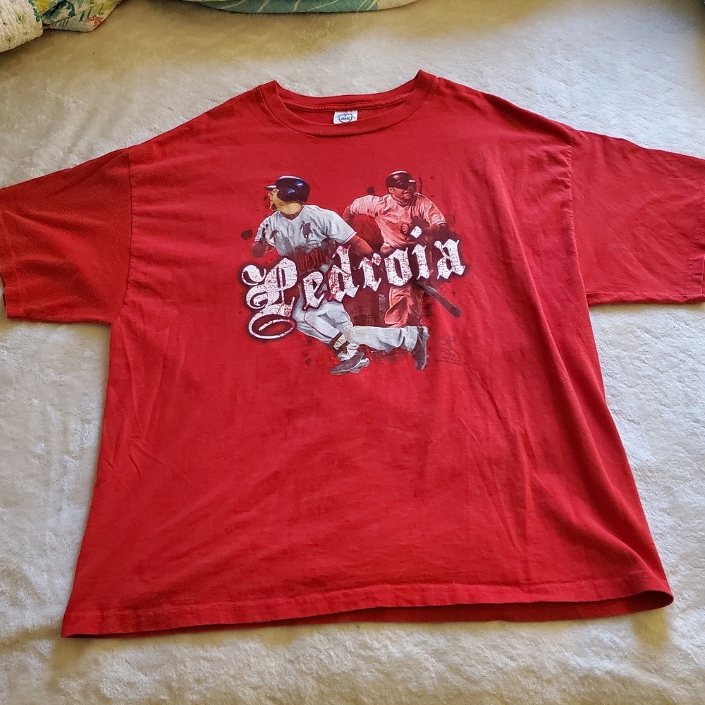 2008 Dustin Pedroia Red Sox Shirt (Size 2XL)